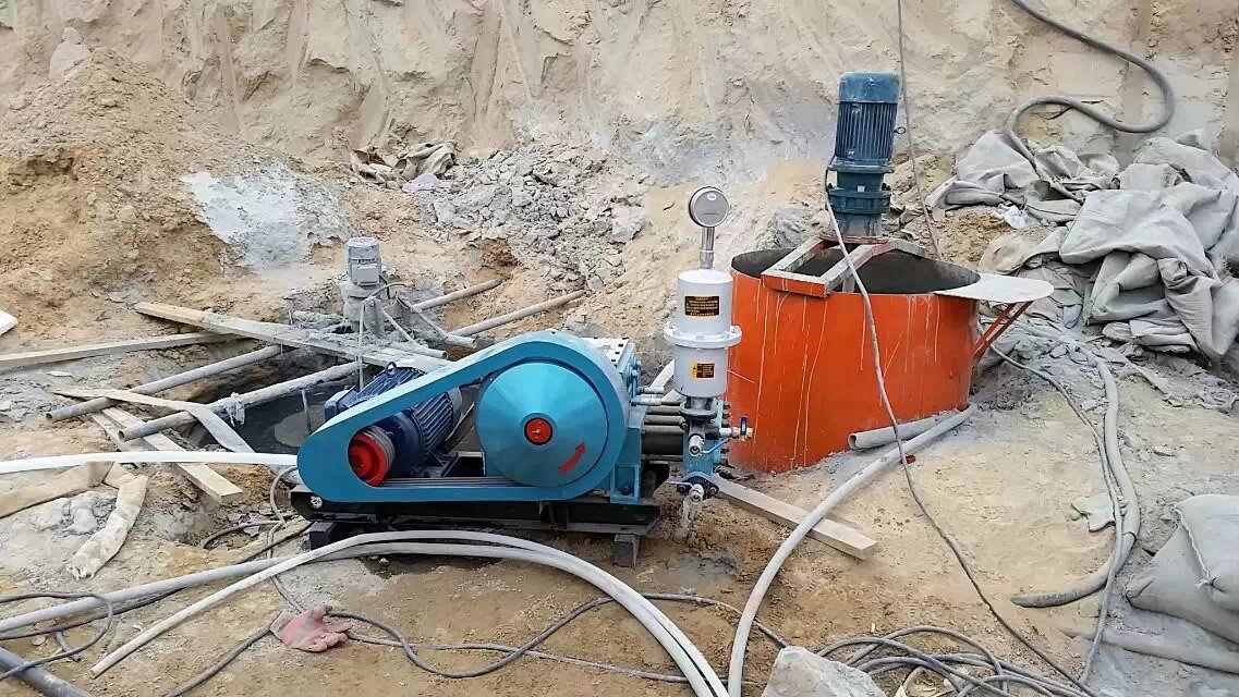 张金镇顶管注浆